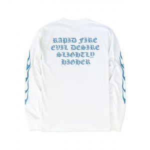 Alternative view of Long Sleeve Fire Blue White
