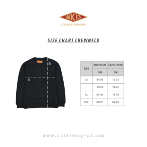 Alternative view of Crewneck 3D Wing Black