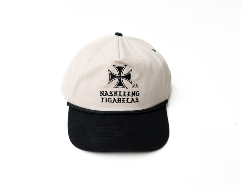 SnapBack TT Cross Cream Black