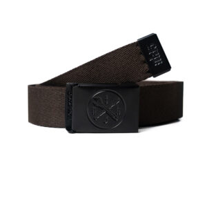 Webbing Belt Logopindeb Brown