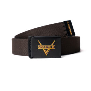 Webbing Belt V-Twindeb Brown