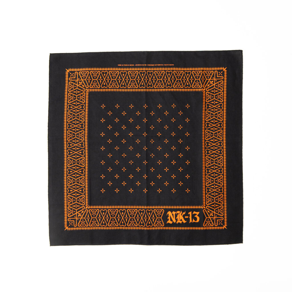 Bandana NK13 Black Orange