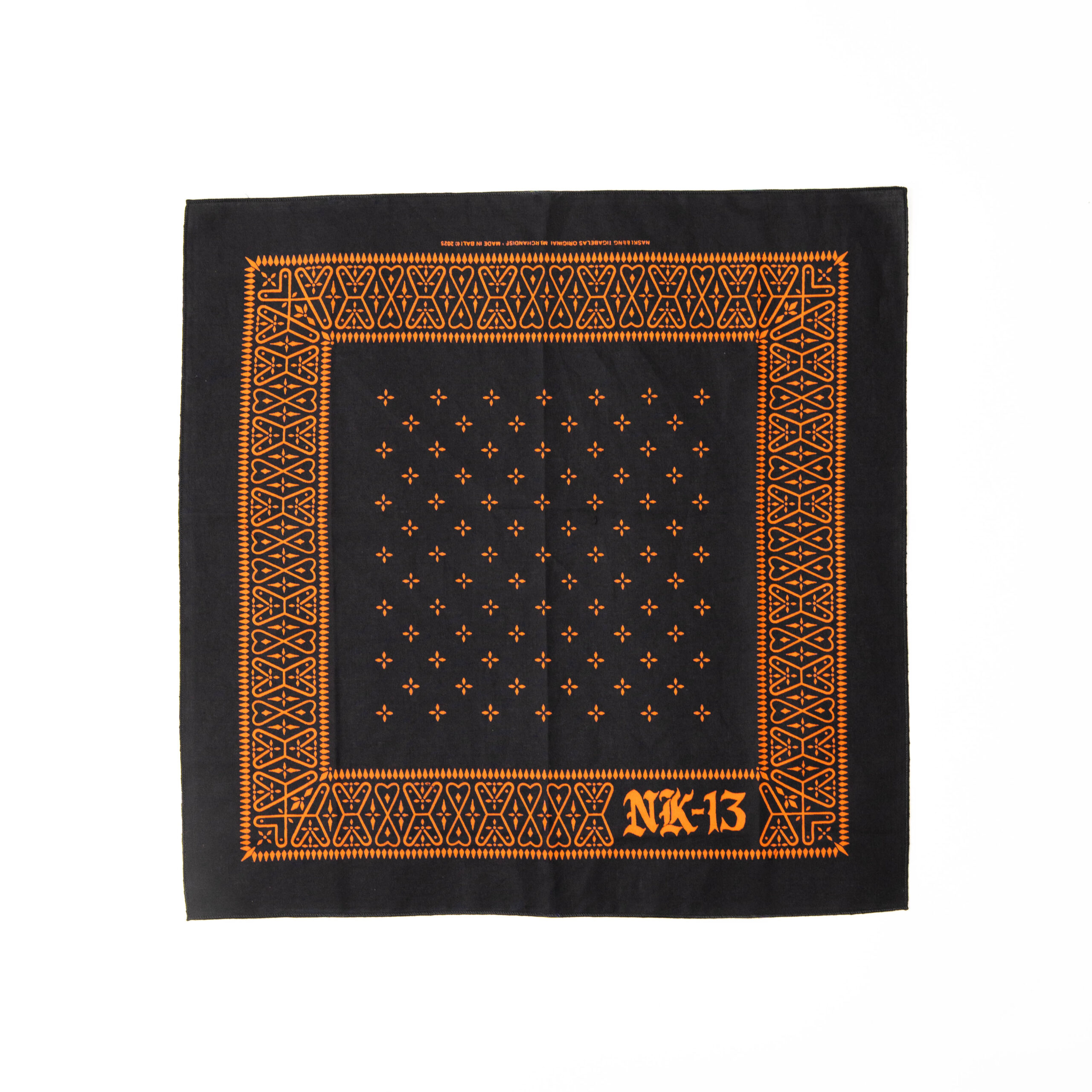 Bandana NK13 Black Orange
