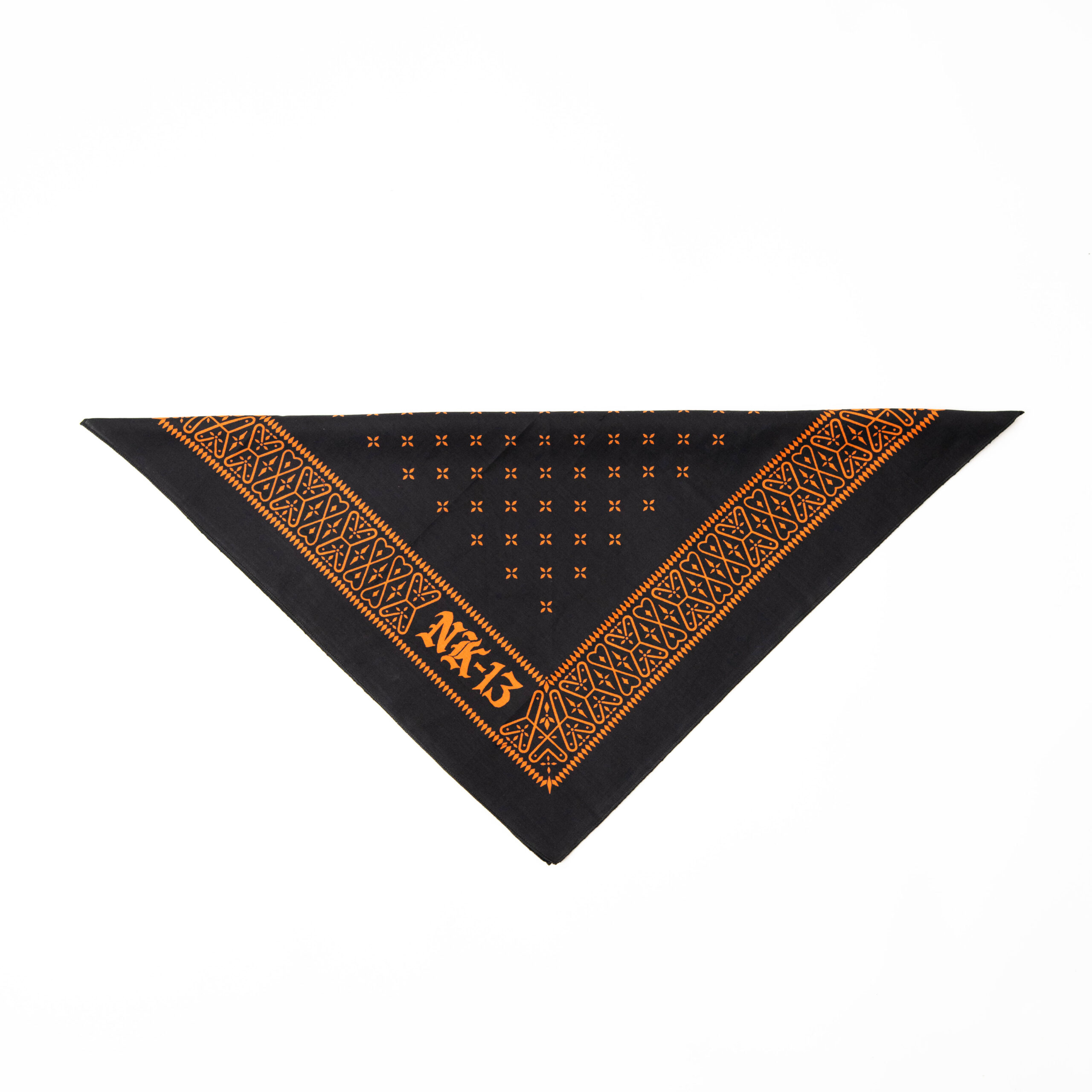 Bandana NK13 Black Orange - Image 5