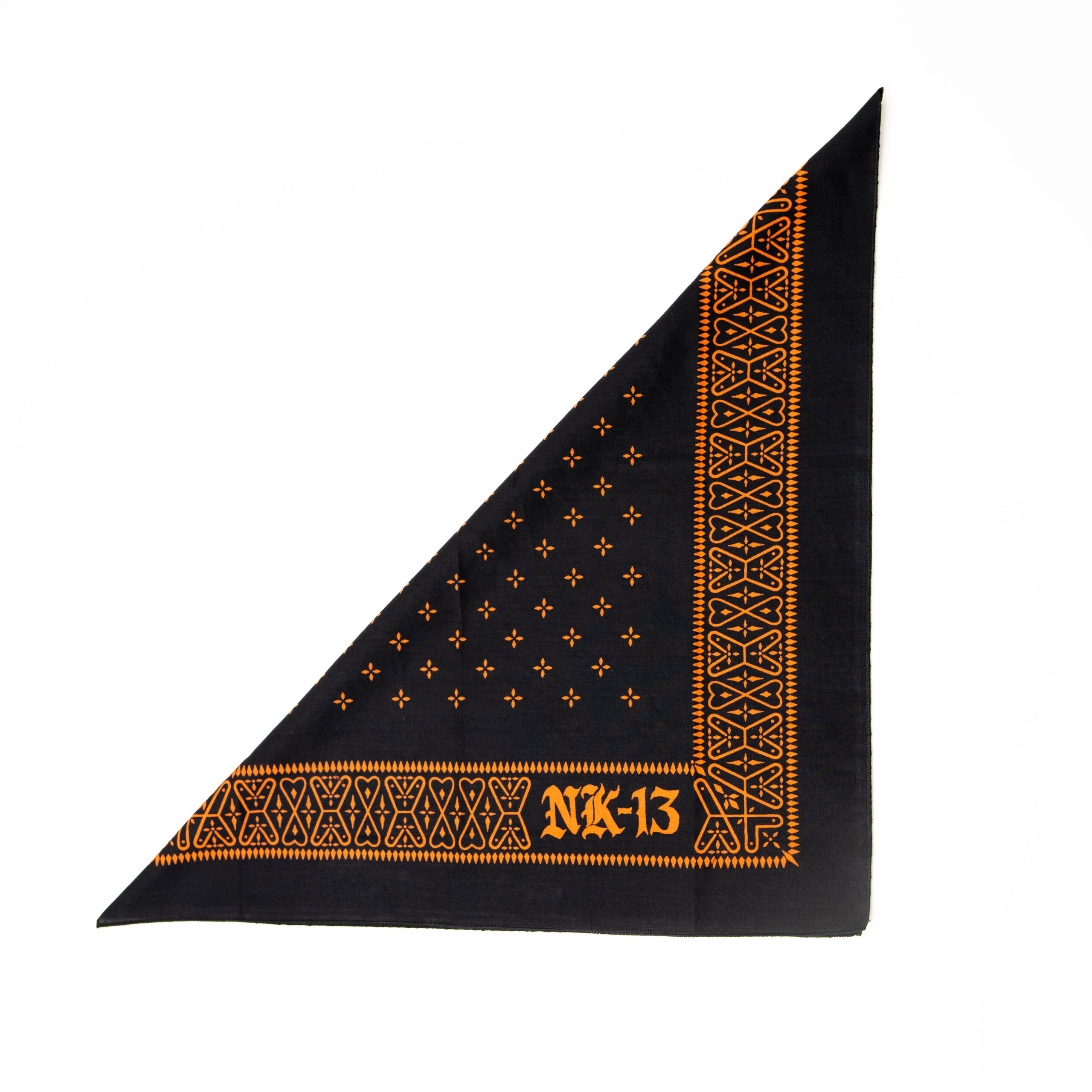 Bandana NK13 Black Orange - Image 6