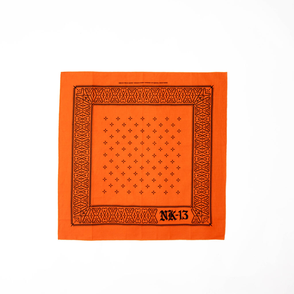 Bandana NK13 Orange Black