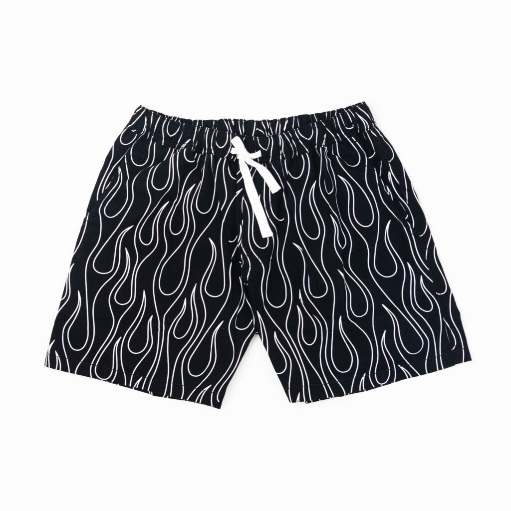 Flame Short Black