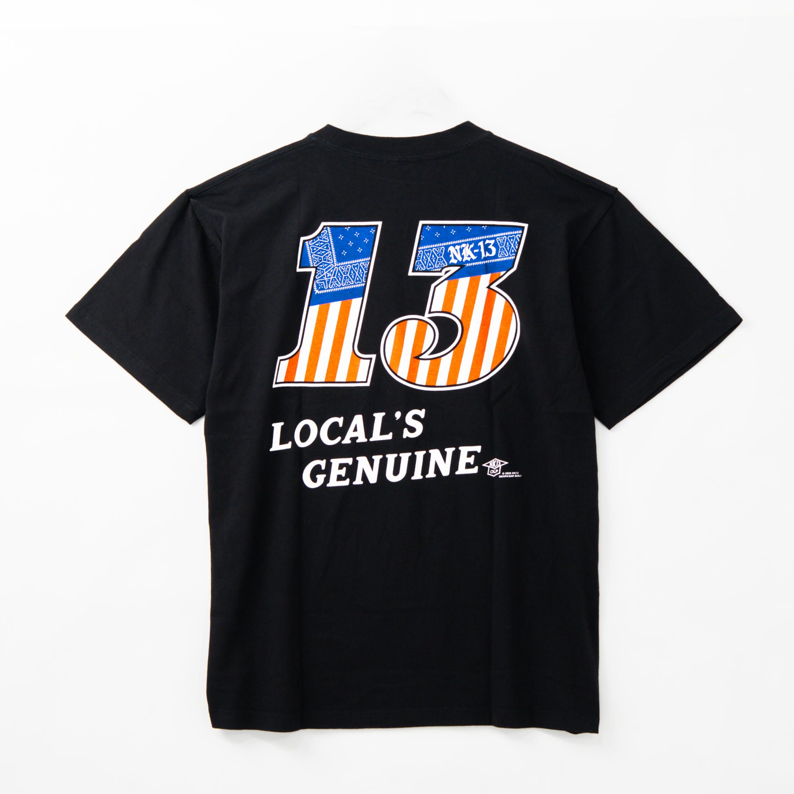 T-Shirt 13 Genuine Black - Image 2