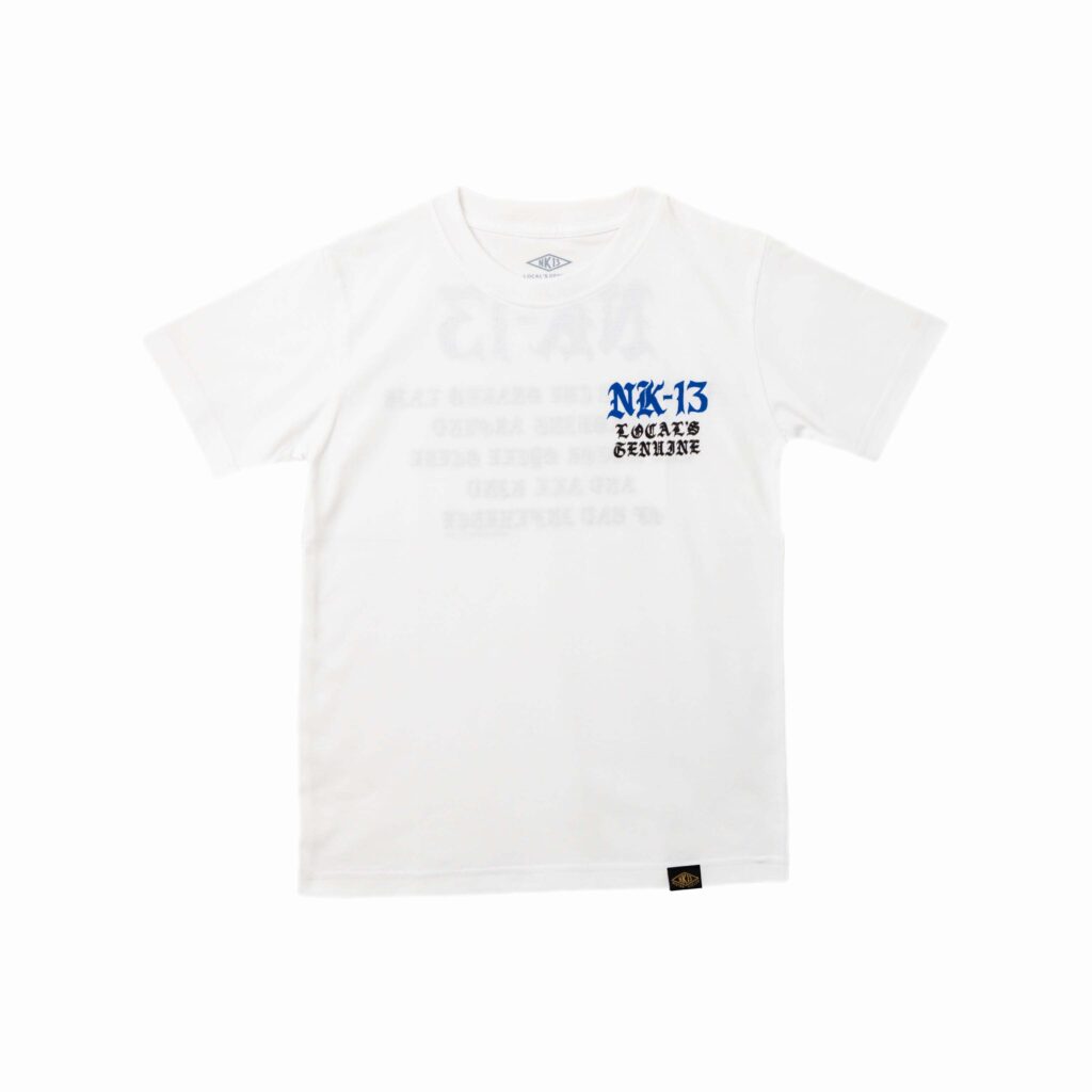 T-Shirt Kids Noise Text White