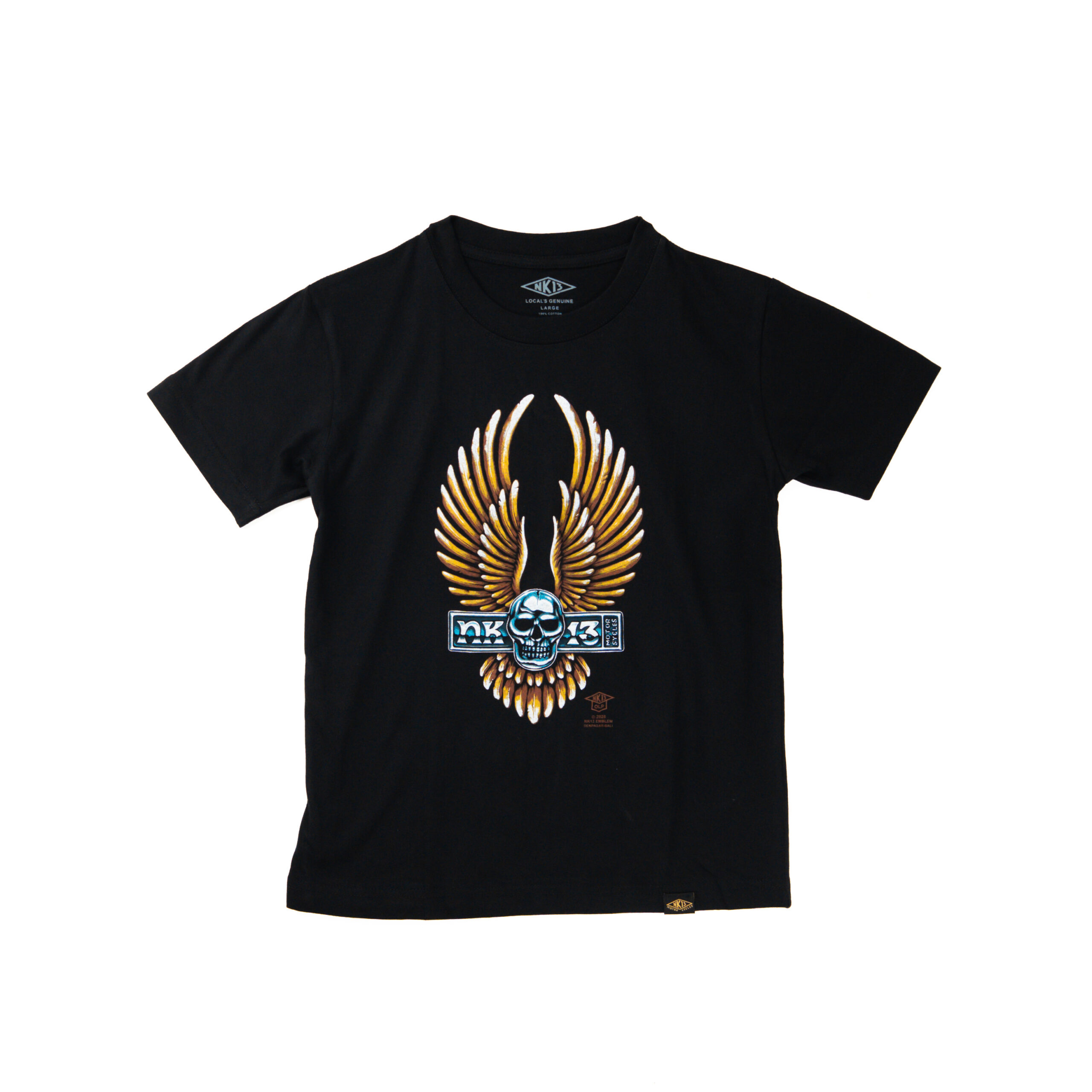 T-Shirt Kids 3D Wingtip Black