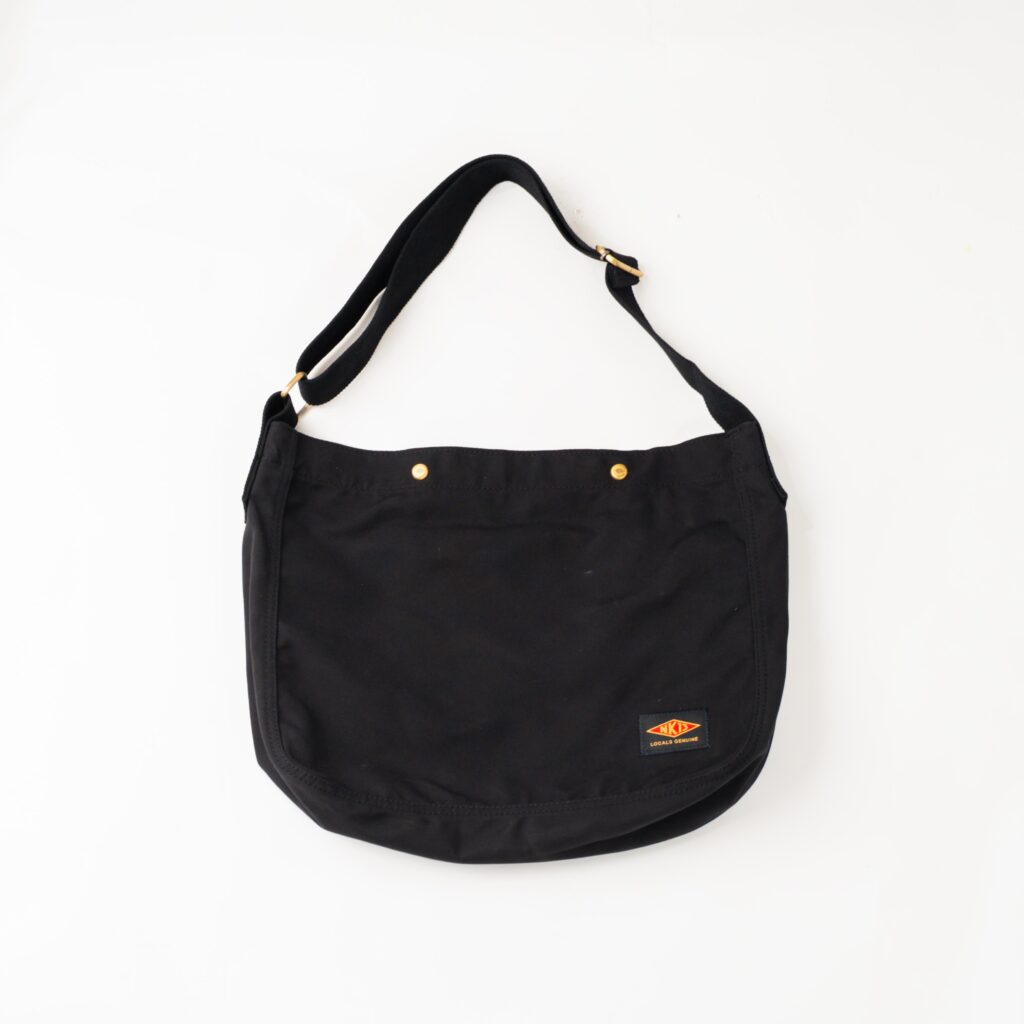 Shoulderbag Wovend Black
